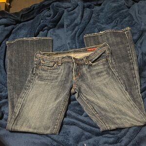 Citizens Of Humanity Dark Blue Ingrid 002 Low waist Flair